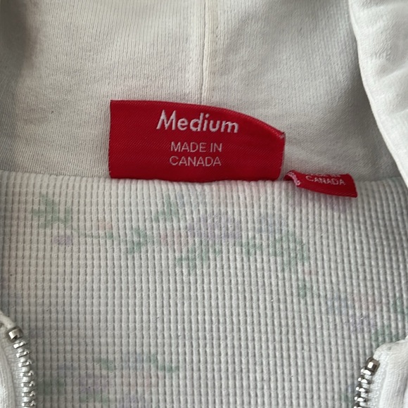 Supreme small box logo white hoodie. - Picture 2 of 4